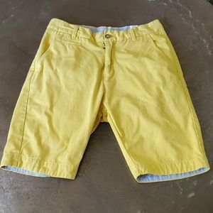 Tackle & Tides  Yellow Shorts